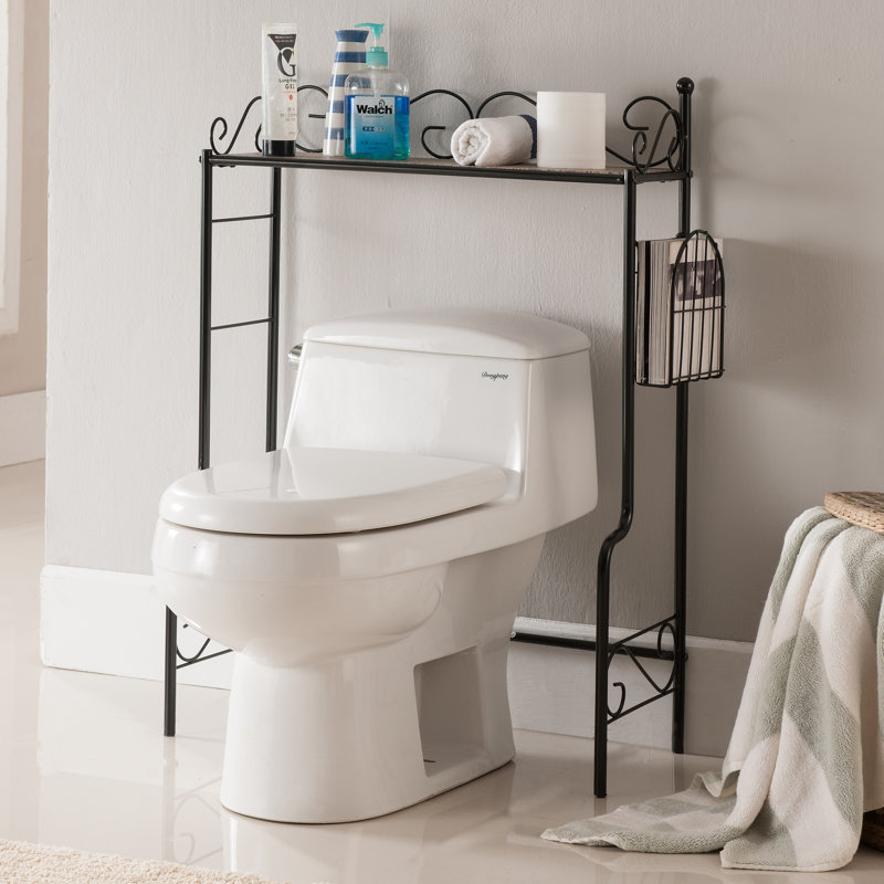 Rebrilliant 26" W x 36" H x 12" D FreeStanding Over the Toilet Storage